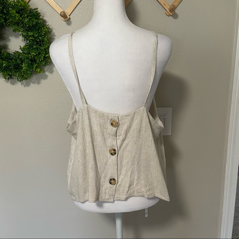 LULU’s Button Down Back Cami